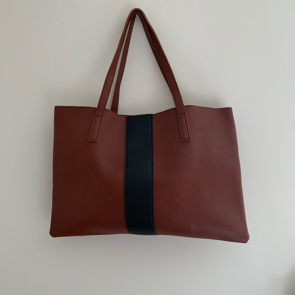 Vince Camuto Genuine Leather Tote Purse